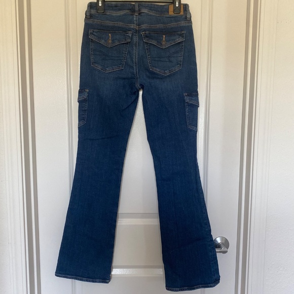 🔥🛍️ NWOT American Eagle Kick Boot Jeans Cargo Pockets🛍️🔥 - Picture 11 of 12